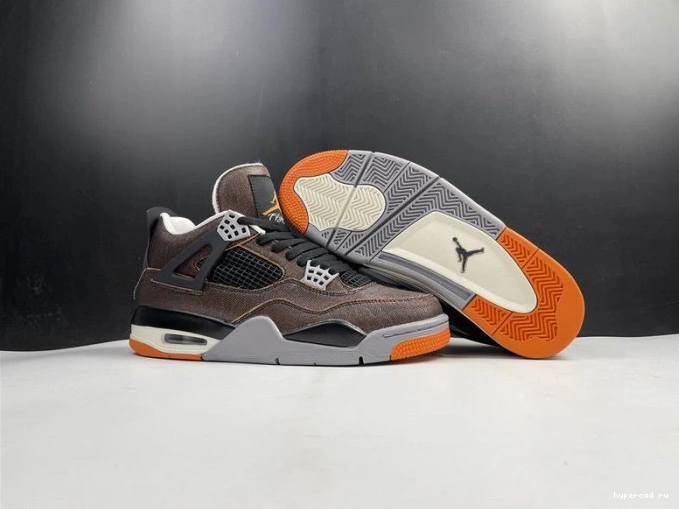 Air Retro 4 (W) Starfish CW7183-100 Jordan 1007